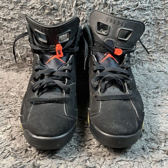 Air Jordan 6 Infrared Retro OG Size 10 Mens Sneakers Black Red 2018 384664-060 main image 4
